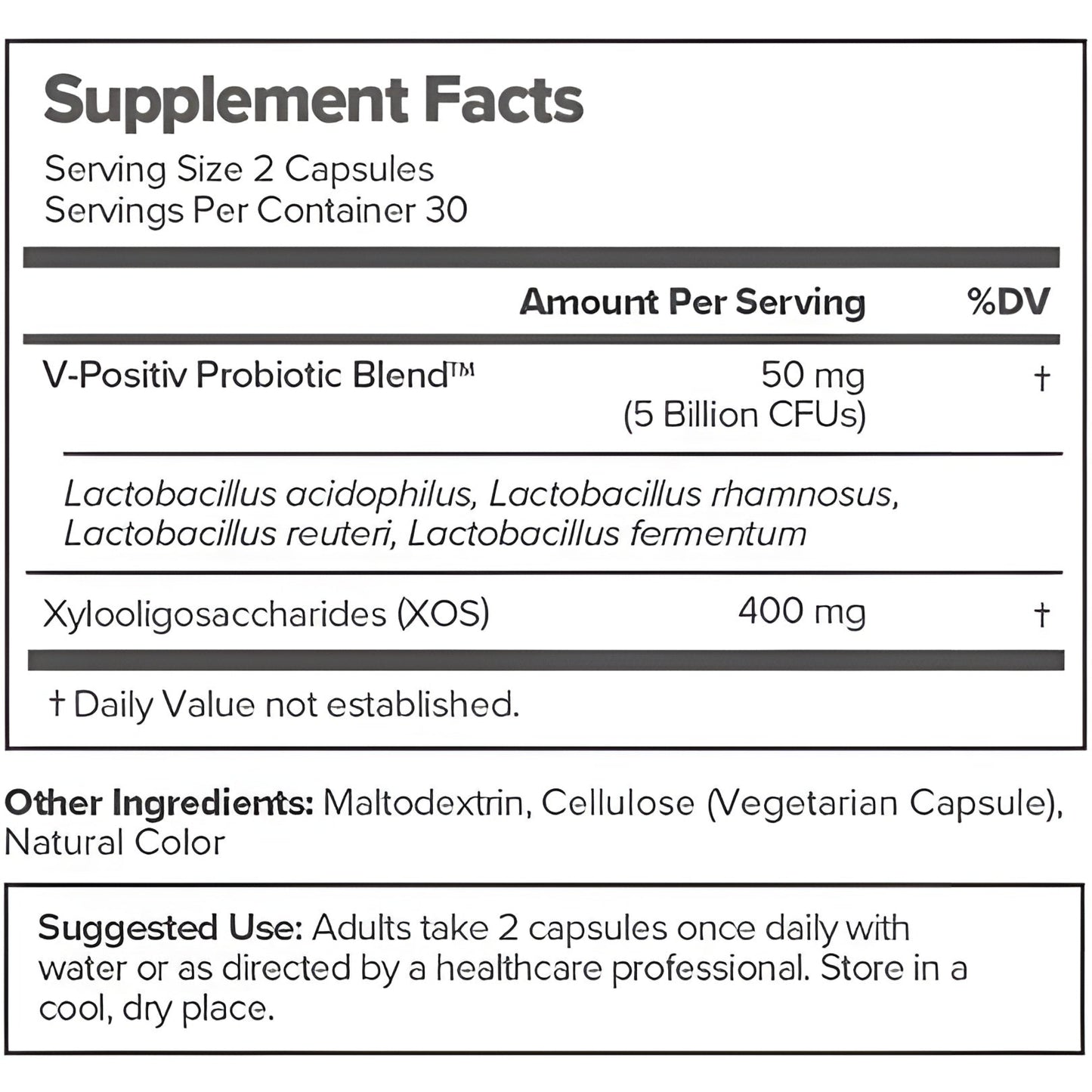 URO Women's Vaginal Probiotic Capsule